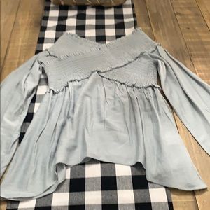 Light grey blouse